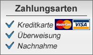 Unsere Zahlungsarten