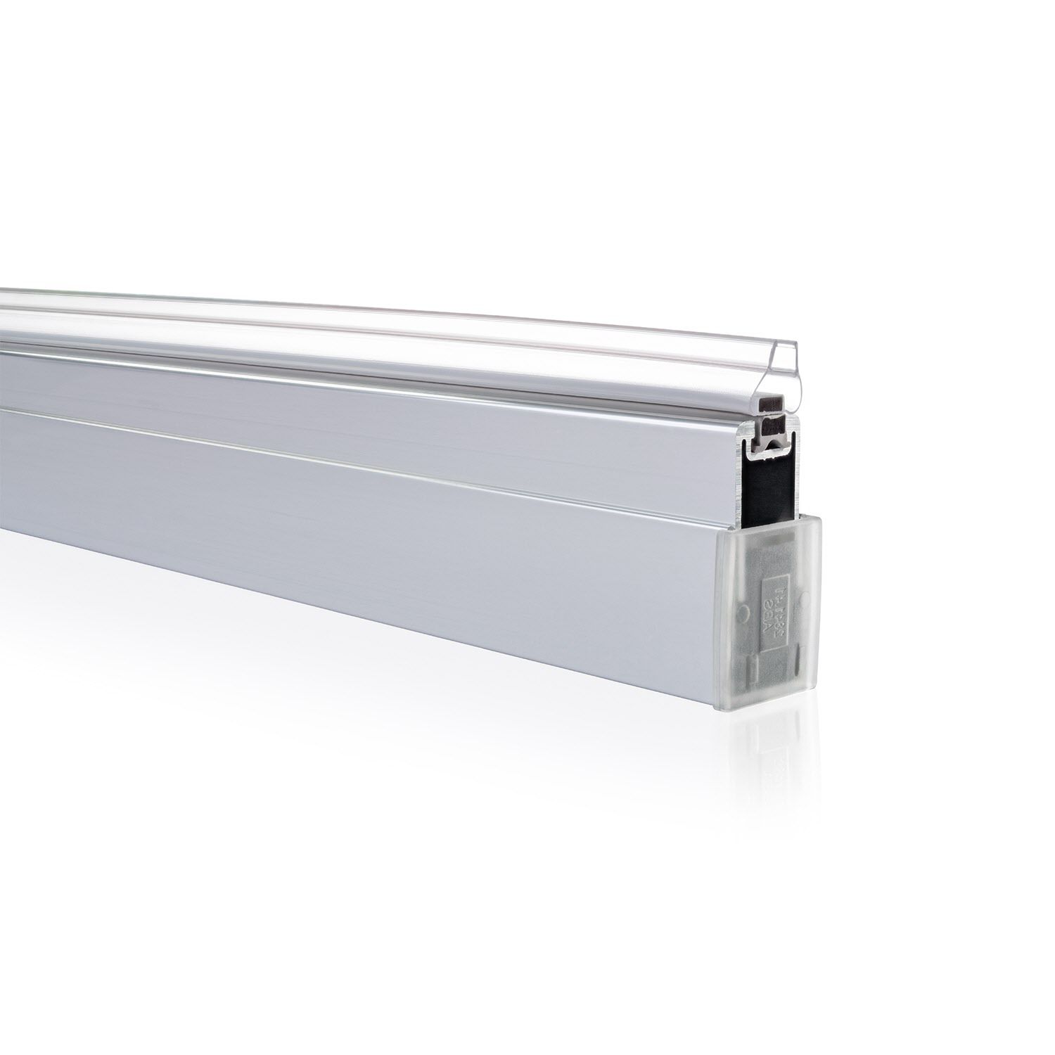 HÜPPE Design pure Ergänzungsset Nische, Länge bis 200 cm, Maßanfertigung