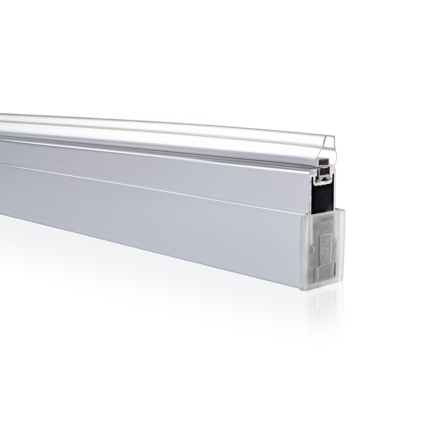 HÜPPE Design pure Ergänzungsset Nische, Länge 150-200 cm, Maßanfertigung