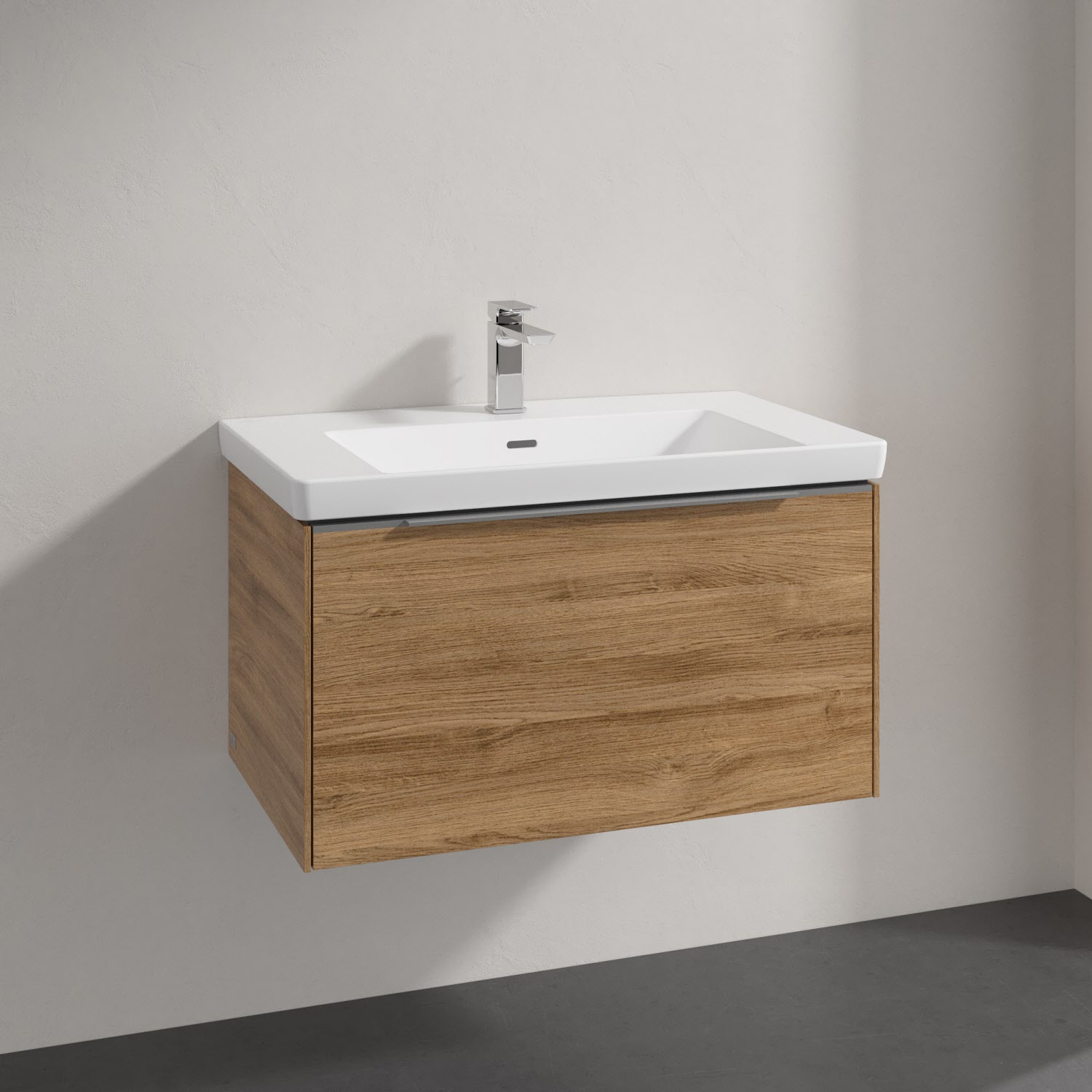 Villeroy & Boch Subway 3.0 Badmöbel-Set 80 cm, 1 Auszug