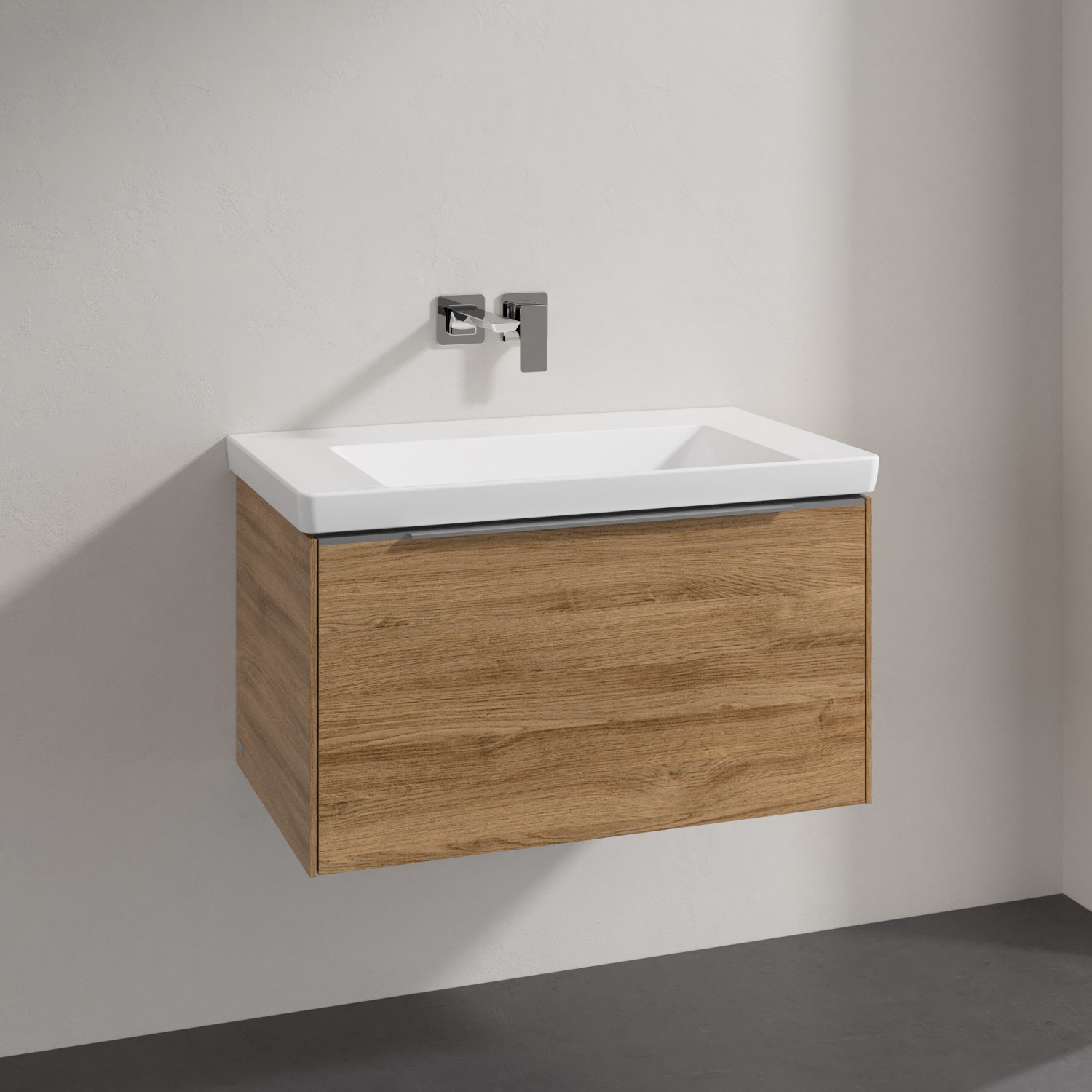 Villeroy & Boch Subway 3.0 Badmöbel-Set 80 cm, 1 Auszug