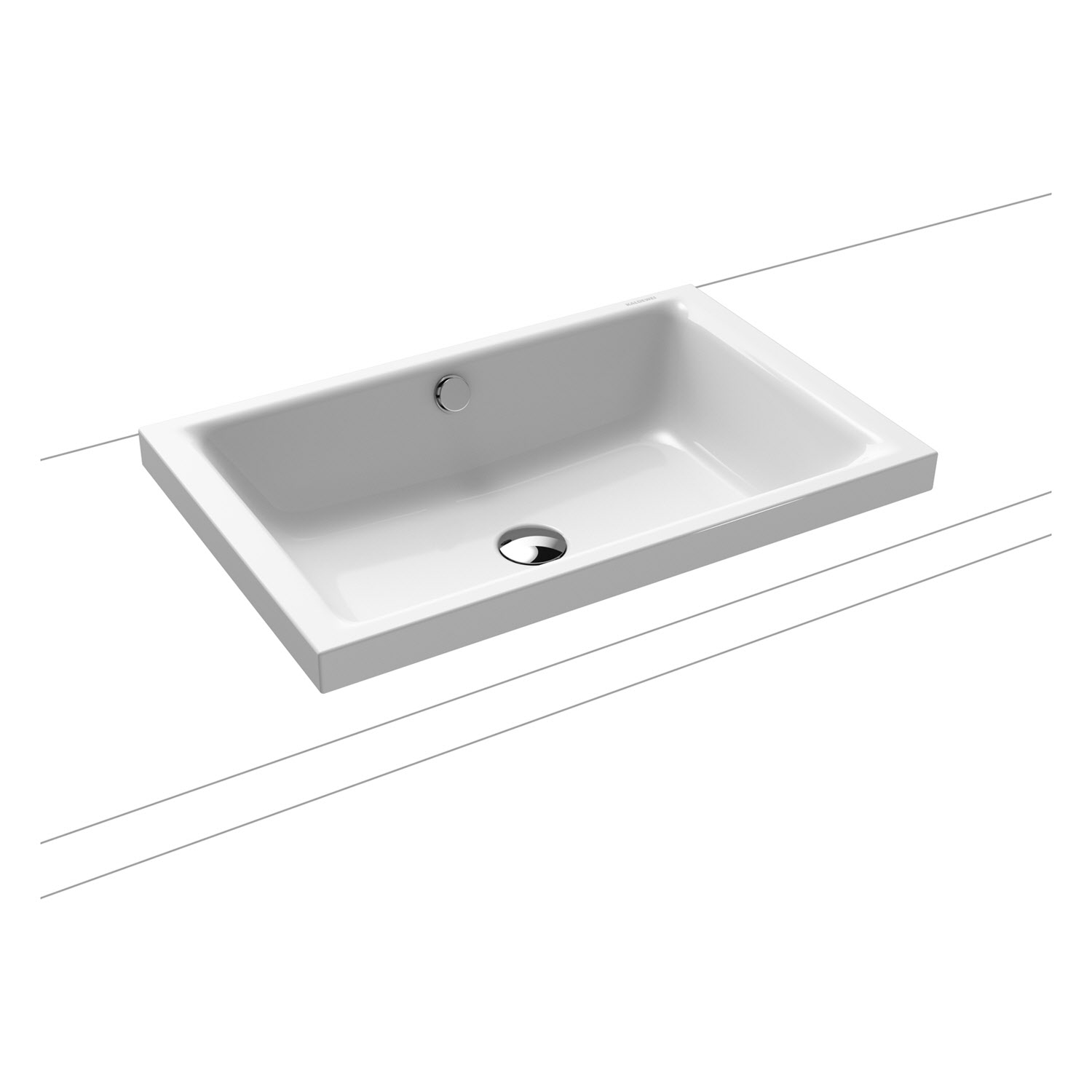 Kaldewei PURO S Aufsatzwaschtisch 3173, 60 cm