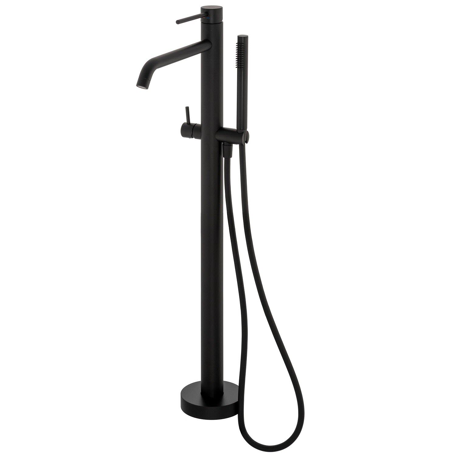 Kronenbach Lima 2.0 Black freistehende Wannenarmatur