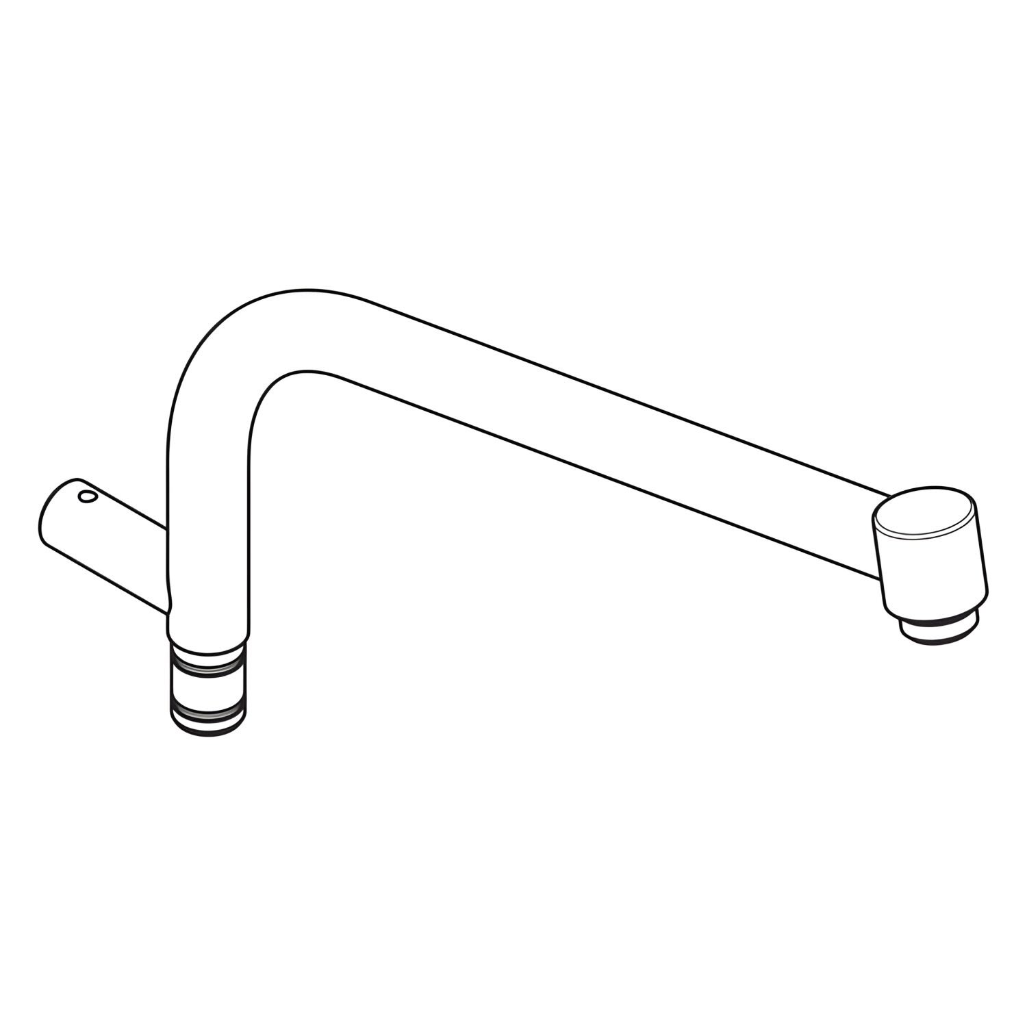 hansgrohe Ersatz-Brausearm
