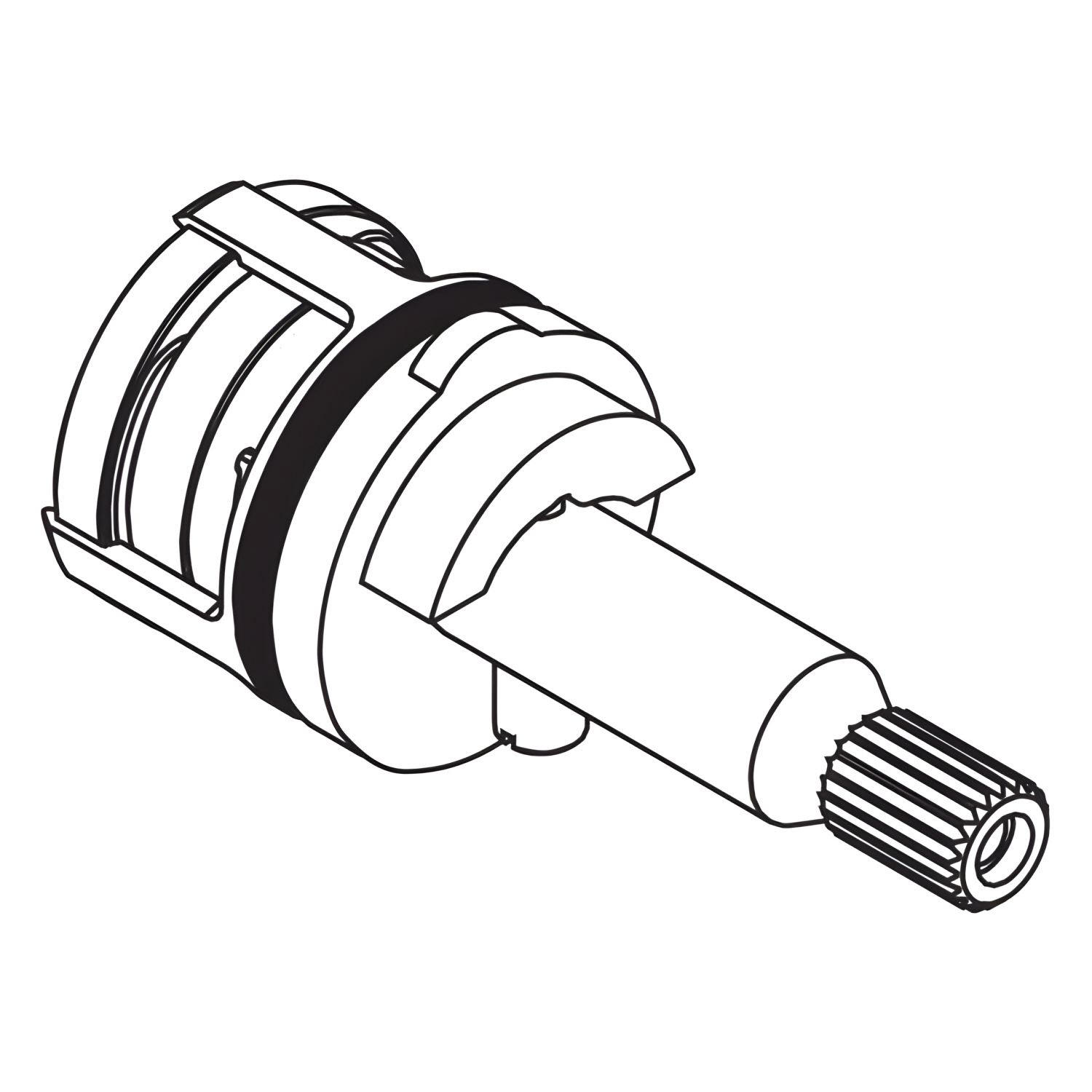 hansgrohe Ersatz-Absperreinheit inkl. Umsteller