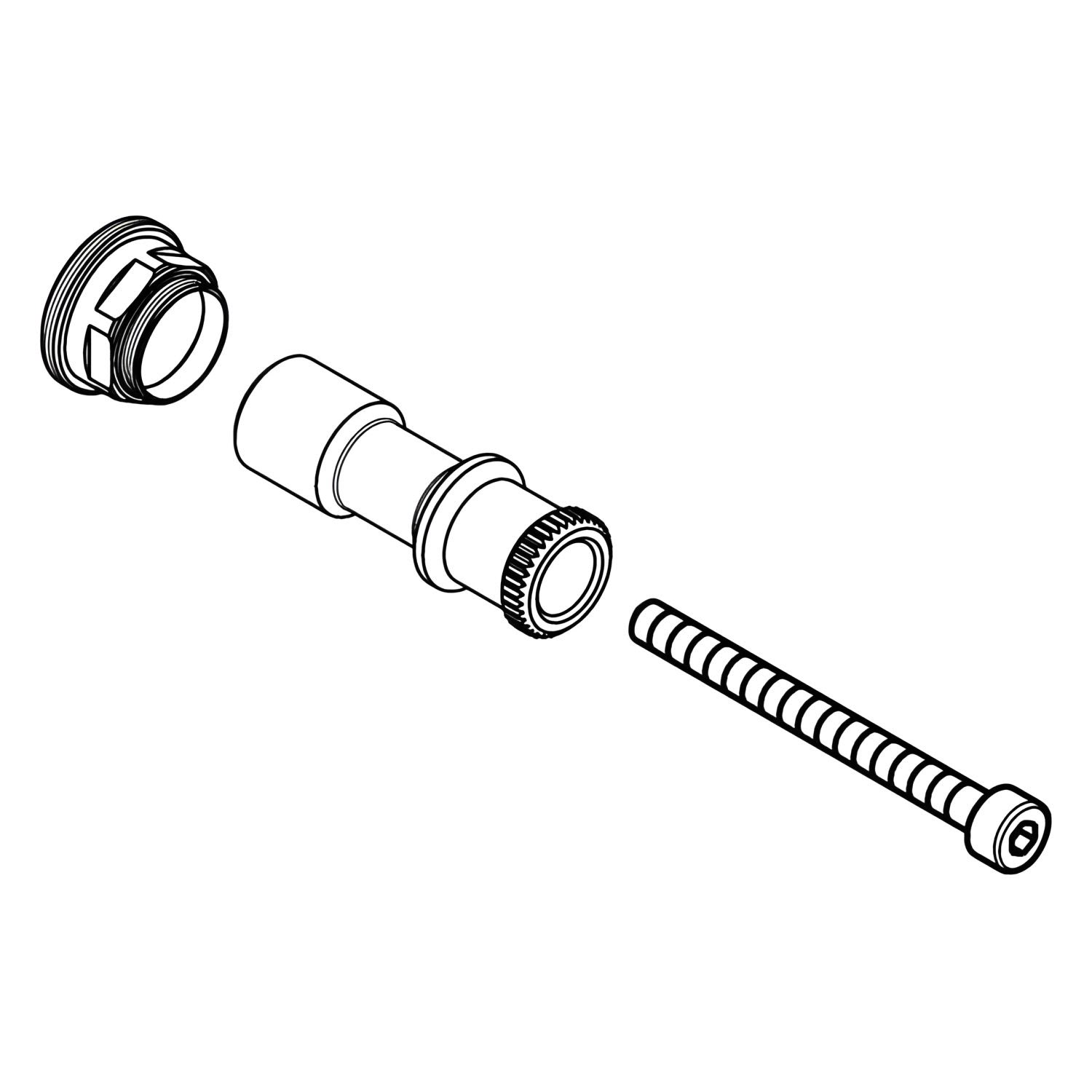 hansgrohe Metris Ecostat Griffadapter Absperrventil